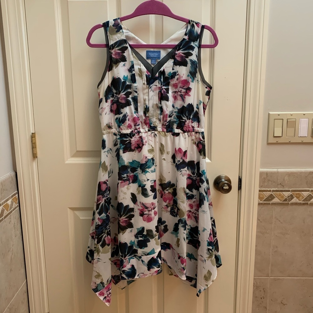 Vera Wang floral dress
